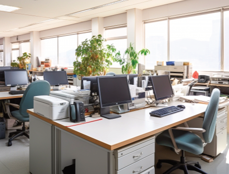 イメージ：店舗や事務所の清掃、ハウスクリーニング